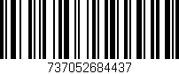 Código de barras (EAN, GTIN, SKU, ISBN): '737052684437'