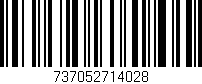 Código de barras (EAN, GTIN, SKU, ISBN): '737052714028'