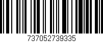 Código de barras (EAN, GTIN, SKU, ISBN): '737052739335'