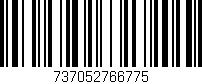 Código de barras (EAN, GTIN, SKU, ISBN): '737052766775'