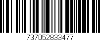 Código de barras (EAN, GTIN, SKU, ISBN): '737052833477'