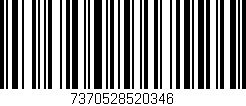 Código de barras (EAN, GTIN, SKU, ISBN): '7370528520346'