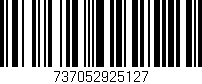 Código de barras (EAN, GTIN, SKU, ISBN): '737052925127'