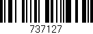 Código de barras (EAN, GTIN, SKU, ISBN): '737127'