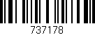 Código de barras (EAN, GTIN, SKU, ISBN): '737178'