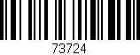 Código de barras (EAN, GTIN, SKU, ISBN): '73724'