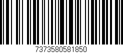 Código de barras (EAN, GTIN, SKU, ISBN): '7373580581850'