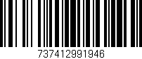 Código de barras (EAN, GTIN, SKU, ISBN): '737412991946'