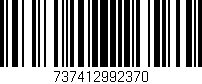 Código de barras (EAN, GTIN, SKU, ISBN): '737412992370'