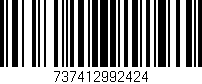 Código de barras (EAN, GTIN, SKU, ISBN): '737412992424'