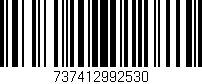 Código de barras (EAN, GTIN, SKU, ISBN): '737412992530'