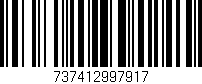 Código de barras (EAN, GTIN, SKU, ISBN): '737412997917'