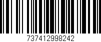 Código de barras (EAN, GTIN, SKU, ISBN): '737412998242'