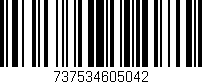 Código de barras (EAN, GTIN, SKU, ISBN): '737534605042'