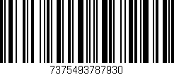 Código de barras (EAN, GTIN, SKU, ISBN): '7375493787930'
