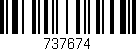 Código de barras (EAN, GTIN, SKU, ISBN): '737674'