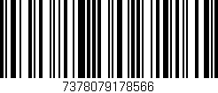 Código de barras (EAN, GTIN, SKU, ISBN): '7378079178566'