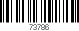 Código de barras (EAN, GTIN, SKU, ISBN): '73786'