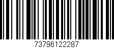 Código de barras (EAN, GTIN, SKU, ISBN): '73796122287'