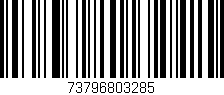 Código de barras (EAN, GTIN, SKU, ISBN): '73796803285'
