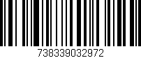 Código de barras (EAN, GTIN, SKU, ISBN): '738339032972'