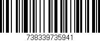 Código de barras (EAN, GTIN, SKU, ISBN): '738339735941'