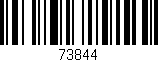 Código de barras (EAN, GTIN, SKU, ISBN): '73844'