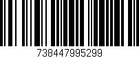 Código de barras (EAN, GTIN, SKU, ISBN): '738447995299'