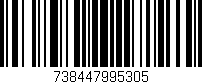 Código de barras (EAN, GTIN, SKU, ISBN): '738447995305'