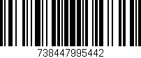 Código de barras (EAN, GTIN, SKU, ISBN): '738447995442'