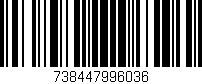 Código de barras (EAN, GTIN, SKU, ISBN): '738447996036'