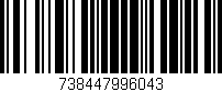 Código de barras (EAN, GTIN, SKU, ISBN): '738447996043'