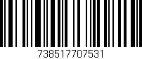 Código de barras (EAN, GTIN, SKU, ISBN): '738517707531'