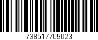 Código de barras (EAN, GTIN, SKU, ISBN): '738517709023'