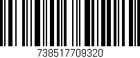 Código de barras (EAN, GTIN, SKU, ISBN): '738517709320'