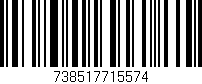 Código de barras (EAN, GTIN, SKU, ISBN): '738517715574'