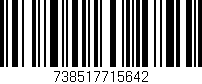 Código de barras (EAN, GTIN, SKU, ISBN): '738517715642'