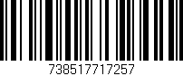 Código de barras (EAN, GTIN, SKU, ISBN): '738517717257'
