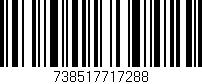 Código de barras (EAN, GTIN, SKU, ISBN): '738517717288'