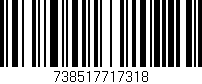 Código de barras (EAN, GTIN, SKU, ISBN): '738517717318'