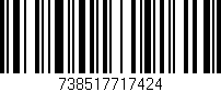 Código de barras (EAN, GTIN, SKU, ISBN): '738517717424'