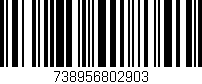 Código de barras (EAN, GTIN, SKU, ISBN): '738956802903'