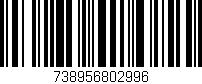Código de barras (EAN, GTIN, SKU, ISBN): '738956802996'