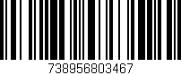 Código de barras (EAN, GTIN, SKU, ISBN): '738956803467'