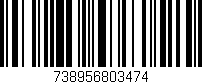 Código de barras (EAN, GTIN, SKU, ISBN): '738956803474'