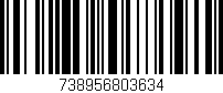 Código de barras (EAN, GTIN, SKU, ISBN): '738956803634'