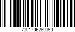 Código de barras (EAN, GTIN, SKU, ISBN): '7391736269353'