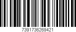 Código de barras (EAN, GTIN, SKU, ISBN): '7391736269421'