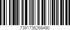 Código de barras (EAN, GTIN, SKU, ISBN): '7391736269490'