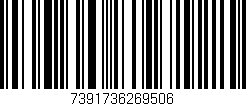 Código de barras (EAN, GTIN, SKU, ISBN): '7391736269506'